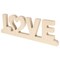 Good Wood By Leisure Arts Shape Love 9 1/8"X 3 7/8"X 1/2", Wooden Shapes, Wood Shapes, Wooden Shapes Wall Decor, Large Small Shapes For Crafts
